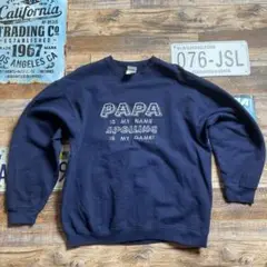 フルーツオブザルーム　90s 〜　00s メキシコ製　古着　スウェット　L 刺繍