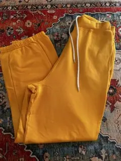 スピンズ　カラースウェットパンツ　L ウエストゴム