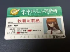シュタインズゲート ファイナルミッション B賞 ラボメンカード 牧瀬紅