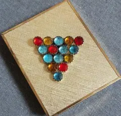 ヴィンテージ ドレスクリップ ブローチ