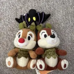 チップとデール ハロウィンぬいぐるみバッチ　2009