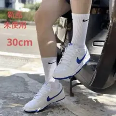 ナイキ　ダンク　ロー　レトロ　スニーカー　DV0831-104 ホワイト　ブルー