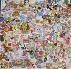 【特別★超豪華250枚】ハムスター入★平成レトロフレークシール他「No.G」