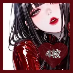759 オリジナル 人物ステッカー コラージュ 紙もの 雑貨 素材 女の子
