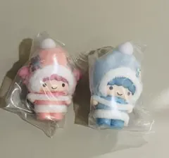 【匿名発送】サンリオ シークレットキーホルダー 雪の精 リトルツインスターズ