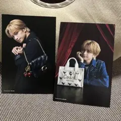 【極美品】COACH チェリー バッグ　チャーム　正規品　※中島健人カード付き 極美品】COACH チェリー バッグ チャーム 正規品 ※中島健人