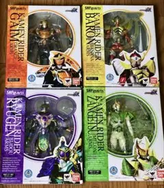 S.H.Figuarts 仮面ライダー鎧武・バロン・斬月・龍玄 ４体セット