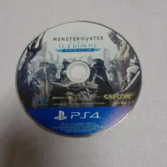 PS4 モンスターハンターワールド　アイスボーン　マスターエディション　ディスク