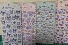 サンリオフェルトシール4枚セット