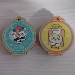 ⑳ ちいかわ飯店 ウッドスタンドキーホルダー うさぎ モモンガ