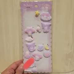【サンリオ製正規品】My Melody & Kuromi シールマシュマロ