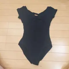チャコット ブラック レオタード Lサイズ