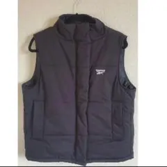 タイムセール Reebok×しまむら ブラックダウンベスト3L