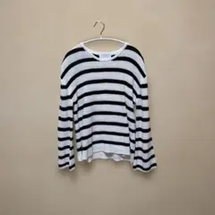 CIAOPANIC TYPY ボーダー　長袖ニットセーター