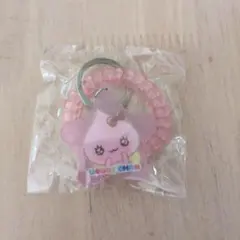 しずくちゃん スプリングゴムキーホルダー 星型 ピンク