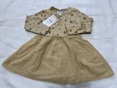 ZARA 花柄　ワンピース　未使用新品　2-3years 98㎝