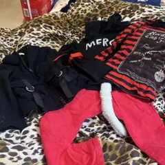 チャビーギャング、キッズ服セット（ジャケット・Tシャツ・パンツ）