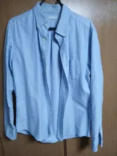 ライトブルー 長袖シャツ