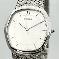 Vintage SEIKO CREDOR 5930-5360 希少青色文字盤 - メルカリ