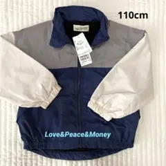 【新品】Love&Peace&Money ウインドブレーカー 100cm センス