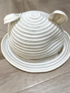 値下げ！！ familiar ファミリア　くま耳ハット　ブレード帽子