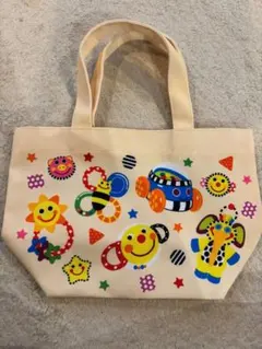 新品‼︎Sassy トートバッグ カラフルキャラクター