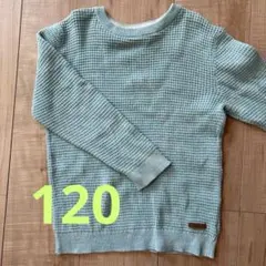 H&M 男女OK 春色ニット　120