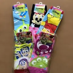 ディズニー キャラクター ソックス5足セット