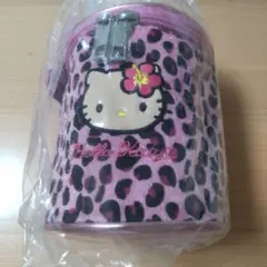ハローキティ ヒョウ柄バニティポーチ
