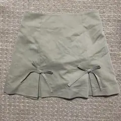 NICE CLAUP リボン取り外し スカート