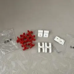 新品未使用IKEA ALGOTアルゴート ジョイント　赤白　まとめ売り