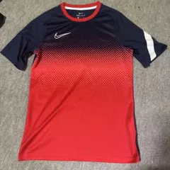 NIKE サッカーシャツ DRI FIT レッド ネイビー Sのサムネイル
