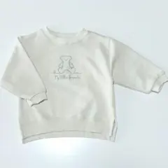 くまちゃん刺繍トレーナー