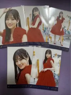 乃木坂46 山下美月 チャンスは平等 選抜ver. 個別5種コンプ 美品！