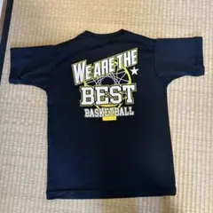 バスケットボール 半袖シャツ 140サイズ 黒