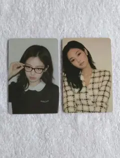 BLACKPINK ジェニ JENNIE　 トレカ 韓国限定 2枚No.218
