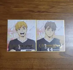 ハイキュー!!　宮侑　宮治　色紙　ビジュアル色紙コレクション7