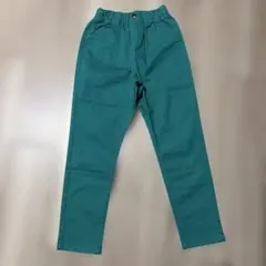 マーキーズ グリーンのウエストゴム長ズボン