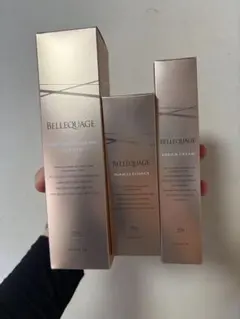 QUALIA】BELLEQUAGE 化粧水、美容液、クリーム3点セット - メルカリ