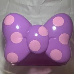 ディズニー　ポップコーンバケット　ミニー　リボン