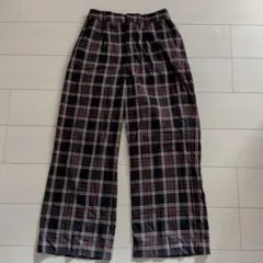 niko and ... チェック柄 ワイドパンツ サイズ4
