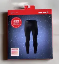 ユニクロ超極暖 レギンス Lサイズ ブラック