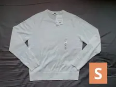 【新品】UNIQLO エクストラファインメリノウール セーター S オフホワイト