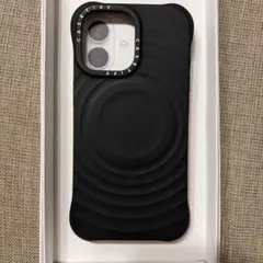 CASETiFY iPhone17 ウェーブシリコンケース ブラック ジャンク品