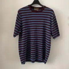 TOMORROWLAND ストライプ 半袖Tシャツ