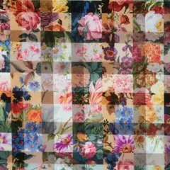 リバティ　アーカイブギンガム　マルチカラー　タナローン生地　1m