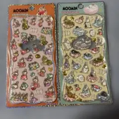 ムーミン プチドロップステッカー 2種セット