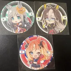 ウマ娘 まんまる焼き シール セット