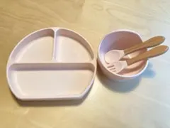 Baby Goo ひっくり返らないベビー食器4点セットのサムネイル