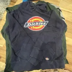 Dickies ネイビーフードパーカー